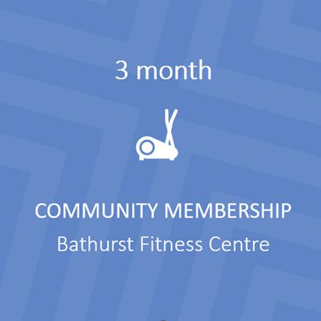 3 Month Fitness Centre Membership Bathurst - Community