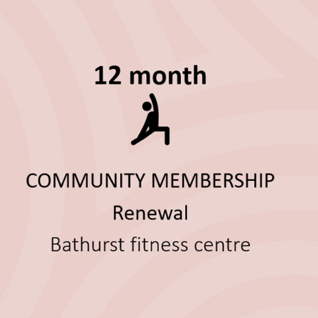 12 Month Membership Renewal- COMMUNITY